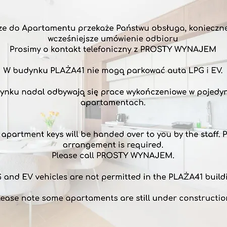 Apartment Beige Paradise Prostywynajem Parking Close To The Gdansk